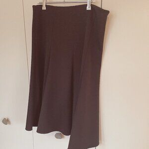 Vince Camuto Flare Skirt, Black, Size 10